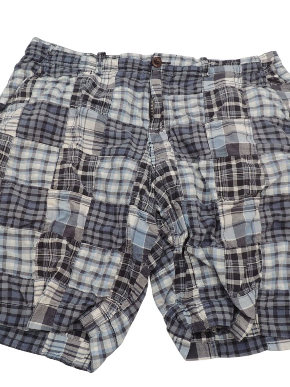 J Crew madras Plaid Field Shorts Mens size 34w